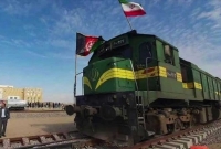 প্রথমবারের মতো আফগানিস্তানে গেল ইরানের পণ্যবাহী ট্রেন