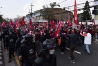 রাজতন্ত্র ফিরিয়ে হিন্দু রাষ্ট্র গঠনের দাবিতে উত্তাল নেপাল