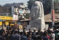 রংপুর নগরীতে বেগম রোকেয়ার ভাস্কর্য উদ্বোধনে সিটি কর্পোরেশনের কেউই এলেন না!