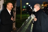  আর্মেনিয়ার বিরুদ্ধে আজারিদের বিজয় উদযাপনে অংশ নিতে আজারবাইজানে এরদোগান