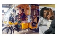 দুই যমজ শিশুকে দুধের বদলে ময়দা গোলা পানি খায়ানো অসহায় পরিবারকে দেয়া সেই ইজিবাইকটি ছিনতাই