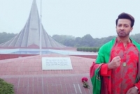 এবারই প্রথম স্মৃতিসৌধ থেকে দারুণ এক উৎসাহসূচক বার্তা দিলেন শাকিব খান