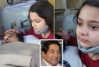 চোখ দুটো জলে ছলছল, প্রিয় দাদুর জন্য লুবাবার কান্না থামছেই না