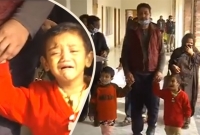 নানীর মামলায় কারাগারে মা-বাবা, আদালত চত্বরে দুই শিশুর কান্না! নানীর মামলায় কারাগারে মা-বাবা, আদালত চত্বরে দুই শিশুর কান্না!