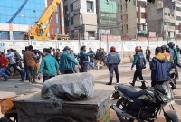 প্রেসক্লাবের সামনে বিএনপি নেতা–কর্মীদের সঙ্গে পুলিশের সংঘর্ষ