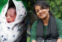 মেয়ের ছবি ও নাম প্রকাশ করলেন অপি-নির্ঝর দম্পতি