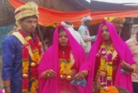 দুই প্রেমিকাকে একই দিনে এক সঙ্গে বিয়ে করলেন যুবক