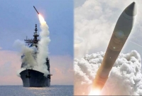 যুক্তরাষ্ট্রের সঙ্গে তীব্র উত্তেজনার মধ্যেই ইরানের বিধ্বংসী ক্ষেপণাস্ত্র মহড়া