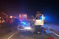  মর্মান্তিক সড়ক দুর্ঘটনায় নিহত ১৪, মৃতের সংখ্যা আরও বাড়তে পারে