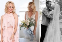 ব্যক্তিগত দেহরক্ষীর সাথে পঞ্চমবার বিয়ের পিঁড়িতে পামেলা