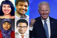 জো বাইডেনের আস্থা ৪ বাংলাদেশিতেই