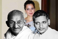 মহাত্মা গান্ধীর মৃত্যুদিনে নাথুরাম গডসের সমর্থনে কঙ্গনা রানাউত