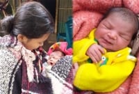 দত্তক মায়ের কোলেই ঠাঁই মিললো হাসপাতালে ফেলে যাওয়া সেই শিশুর