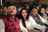 সকল তিক্ততা ভুলে আবারো এক ফ্রেমে সৃজিত-মিথিলা-জয়া!