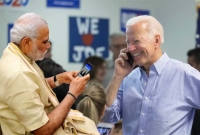 বাইডেনের সঙ্গে প্রথম ফোনালাপে যে কথা হলো মোদির