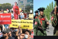 ভয়াবহ পরিণতির বিষয়ে সেনাবাহিনীকে সতর্ক করল জাতিসংঘ, রেল লাইন বন্ধ করলো বিক্ষোভকারীরা