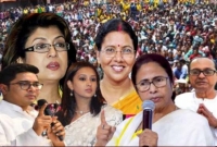 মমতার কর্মিসভায় অনুপস্থিত মিমি, দেবশ্রী, প্রতিমারা, বিজেপি যোগের তীব্র জল্পনা!