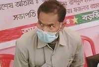 কিশোরগঞ্জে বক্তব্য দেওয়ার সময় মঞ্চেই নেতার মৃত্যু