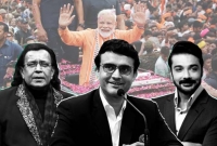 ৭ মার্চ ব্রিগেডের সভায় মোদির সঙ্গে থাকবেন সৌরভ-মিঠুন-প্রসেনজিৎ!