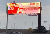 'ধন্যবাদ মোদি', কানাডা জুড়ে বিলবোর্ডে মোদির প্রশংসা