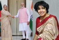 বাংলাদেশে পা রাখার আগে নরেন্দ্র মোদিকে বিশেষ আবেদন তসলিমার