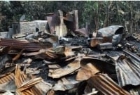 মন্দির পুড়ে ছাই, ধনখালী গ্রামে এ দুর্ঘটনা ঘটে