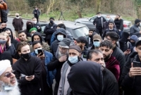 ব্যাটলি গ্রামার স্কুলে ক্লাসে মহানবী হযরত মুহাম্মদ (সা:) এর কার্টুন প্রদর্শনের করায় বিক্ষোভ কর্মসূচি পালন