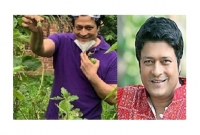 নিজ জমিতে সবজি চাষ করছেন নায়ক ফেরদৌস