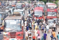 গণপরিবহন চলাচল শুরু