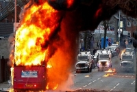 কঙ্গোতে বাস উল্টে আগুন, পুড়ে মরল ৪০ যাত্রী