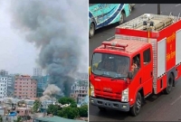সাথে সাথে ফায়ার সার্ভিসের পাঁচটি ইউনিট ঘটনাস্থলে ছুটে যায়
