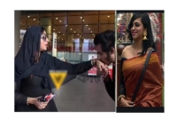 নায়িকার হাত ধরে টেনে চুমু খেয়ে পালালেন এক যুবক! ভাইরাল সেই ভিডিও