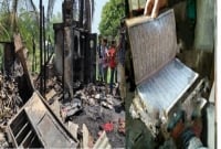আগুনে পুড়ল পেনশনের তিন লাখ টাকা, অক্ষত পবিত্র কোরআন শরীফ