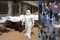 ভারতে একদিনে আক্রান্ত ৪ লক্ষের কাছাকাছি, লাশবাহী অ্যাম্বুলেন্সের সারি, অক্সিজেনের জন্য হাহাকার
