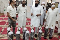  মুম্বাইয়ে মসজিদ থেকে করোনা রোগীদের বিনা মূল্যে অক্সিজেন সরবরাহ করা হচ্ছে  