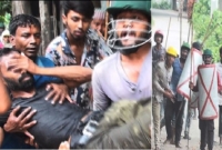 অন্তত চারটি মোড়ে সংঘর্ষ লেগে যায়