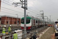 আজ প্রথম চললো মেট্রোরেল