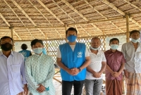 কক্সবাজারের শরণার্থী শিবির পরিদর্শন করলেন জনপ্রিয় অভিনেতা তাহসান