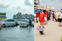 ক'ঠোর অবস্থানে রয়েছে পুলিশ, ঘুরিয়ে দেয়া হচ্ছে ঢাকাগামী বাস, মাইক্রোবাস ও প্রাইভেটকারগুলো