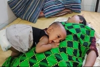 মৃ'ত মায়ের বুকে দুগ্ধ শিশুর আহাজারি!