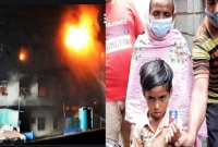 আমি মায়ের হাতে ভাত খেতে চাই, আমি মাকে চাই বলে কাঁদছে শিশু নয়ন