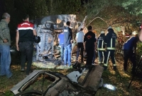 ভয়াবহ বাস দুর্ঘটনায় ১২ জনের মৃত্যু