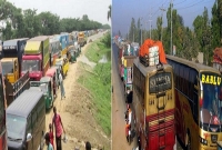 দুর্ভোগ চরমে, দীর্ঘ ২৩ কিলোমিটার এলাকাজুড়ে যানজট