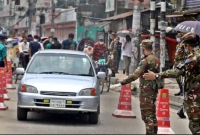 প্রথম দিন লকডাউনের নিয়ম অমান্য করায় রাজধানীতে ৪০৩ জন গ্রেফতার