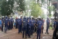 দেড় ঘণ্টাব্যাপী ভয়াবহ সংঘর্ষ