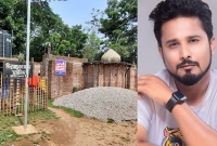 মসজিদ নির্মাণ করছেন কণ্ঠশিল্পী ইমরান