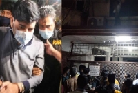 অভিযানে রাজের কার্যালয়ে যা যা পাওয়া গেল