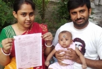 সন্তানের জন্মসনদে ধর্ম পরিচয়ের স্থানে 'মানবধর্ম' লেখালেন দম্পতি