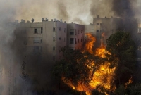 ইসরায়েলের ২০ বর্গকিলোমিটার এলাকা জুড়ে ভয়াবহ আগুন, ধোঁয়ায় ঢেকে গেছে জেরুজালেম শহর 