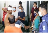 গোপালগঞ্জে পুলিশ কর্মকর্তাকে কুপিয়ে গুরুতর জখম